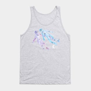 Gemini Galaxy Watercolor Tank Top